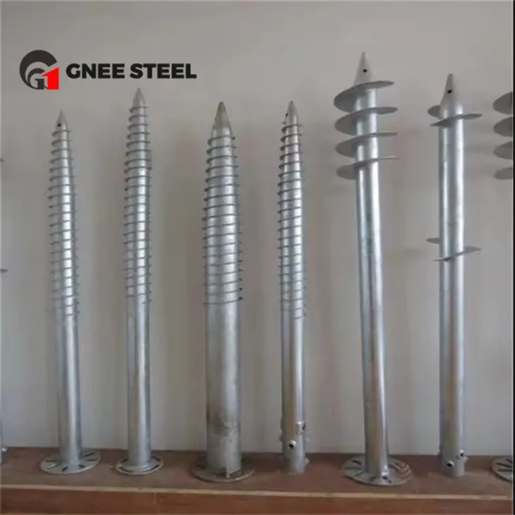 Регульована анкерна земляна гвинтова земляна паля