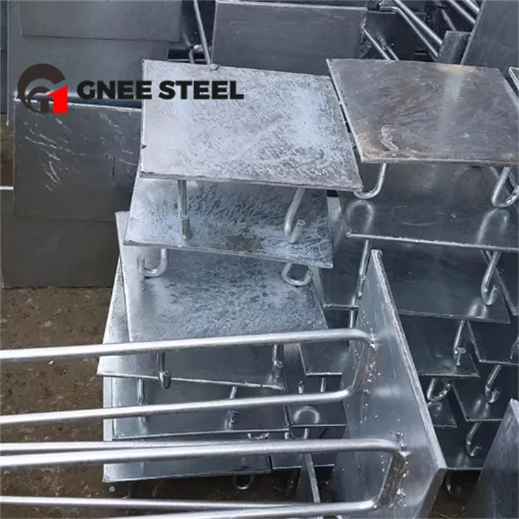 Будівельні бетонні вбудовані деталі