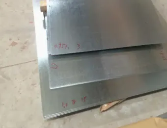 Електрооцинкований сталевий лист 0.75 мм завтовшки