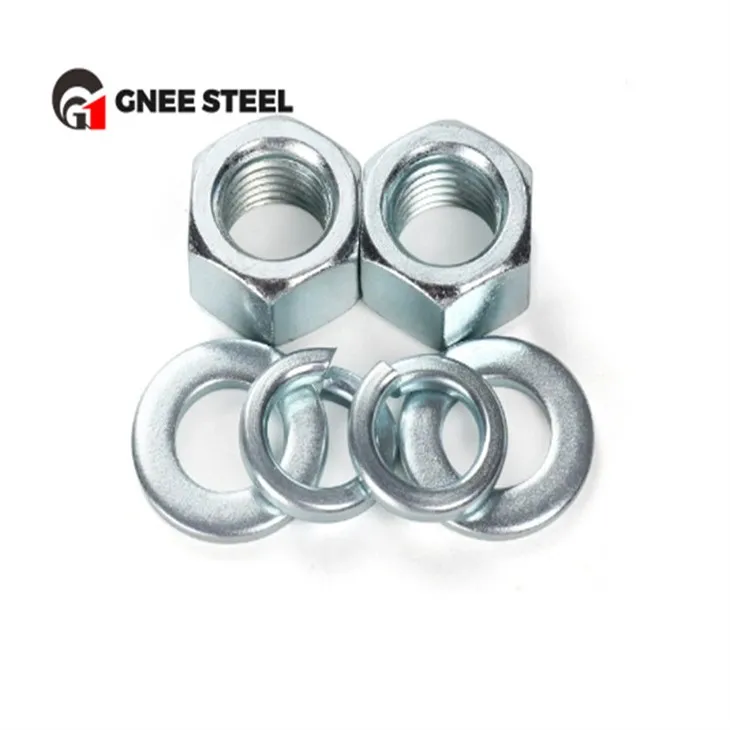 Оцинковані шестигранні гайки DIN934