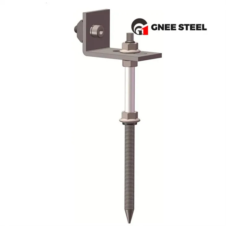 Монтажні кронштейни для сонячних батарей L-подібних ніжок