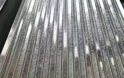 STEEL 0.8mm Gi електрооцинкований гофрований лист